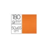 Cartulina Liderpapel Color Naranja Fuerte Paquete de 25
