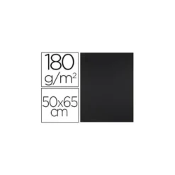 Cartulina Liderpapel Color Negro Paquete de 25