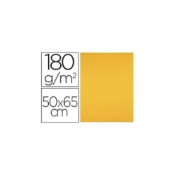 Cartulina Liderpapel color Oro Viejo 50x65 cm 180 gr 25 unidades