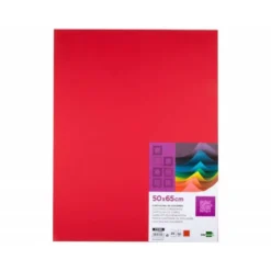 Cartulina Liderpapel Color Rojo Navidad Paquete de 25