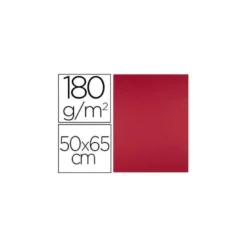 Cartulina Liderpapel Color Rojo Navidad Paquete de 25