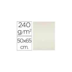 Cartulina Liderpapel Crema 50x65 cm 240 gr Paquete de 25 unidades