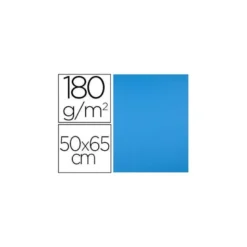 Cartulina Liderpapel 180 g/m2 color azul