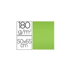 Cartulina Liderpapel 180 g/m2 verde hierba