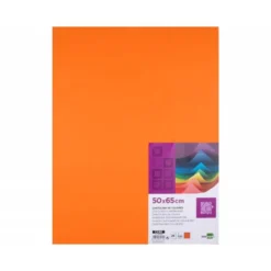 Cartulina Liderpapel Naranja 50x65 cm 240 gr Paquete de 25 unidades
