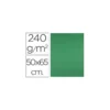 Cartulina Liderpapel Verde Navidad 50x65 cm 240 gr Paquete de 25 unidades