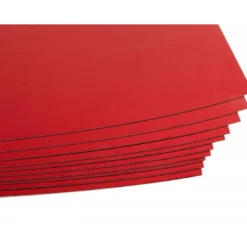 Cartulina metalizada Liderpapel color rojo 235 g7m2