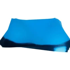 Cartulina metalizada Liderpapel color azul 235 g/m2