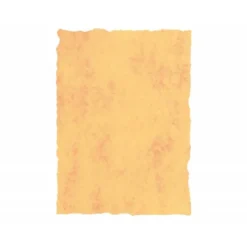 Cartulina pergamino DIN A4 color amarillo marmol