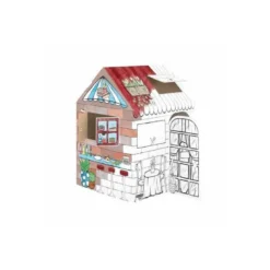 CASA DE JUEGO BANKERS BOX PLAYHOUSE PASTELERIA PARA PINTAR FABRICADA EN CARTON RECICLADO 1210X960X810 MM