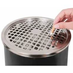 Cenicero papelera Q-Connect 12 L metal