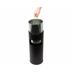 Cenicero papelera Q-Connect 12 L metal