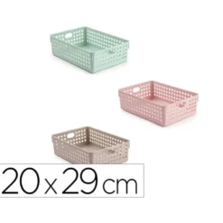 CESTA ORDENACION PLASTIFORTE ATLAS Nº 3 200X290 MM COLORES SURTIDOS