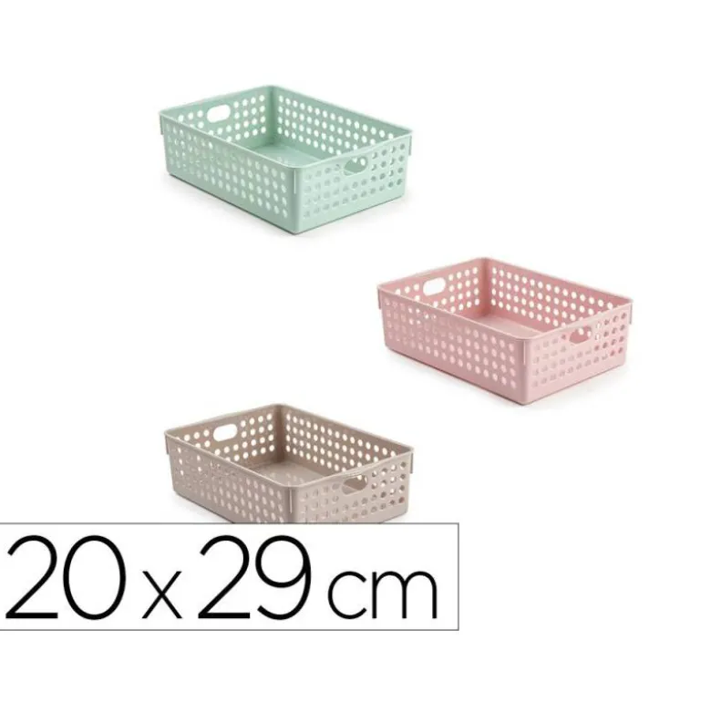 CESTA ORDENACION PLASTIFORTE ATLAS Nº 3 200X290 MM COLORES SURTIDOS