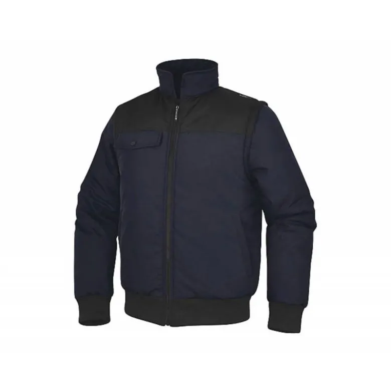 CHALECO DELTAPLUS MULTIBOLSILLOS CON CREMALLERA Y MANGAS DESMONTABLES 80% POLIESTER 20% ALGODON TALLA L