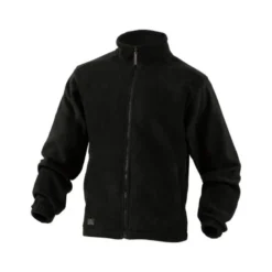 CHAQUETA DELTAPLUS POLAR CON CREMALLERA 2 BOLSILLOS COLOR NEGRO TALLA L