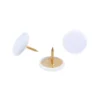 CHINCHETA LISMANIA OFFICE COLOR BLANCO CAJA DE 100 UNIDADES