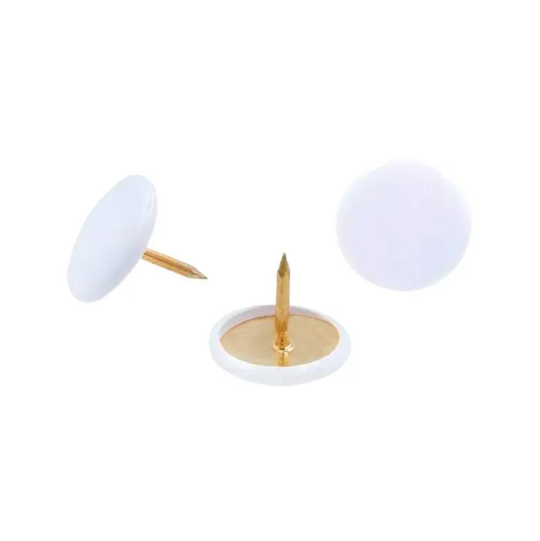 CHINCHETA LISMANIA OFFICE COLOR BLANCO CAJA DE 100 UNIDADES