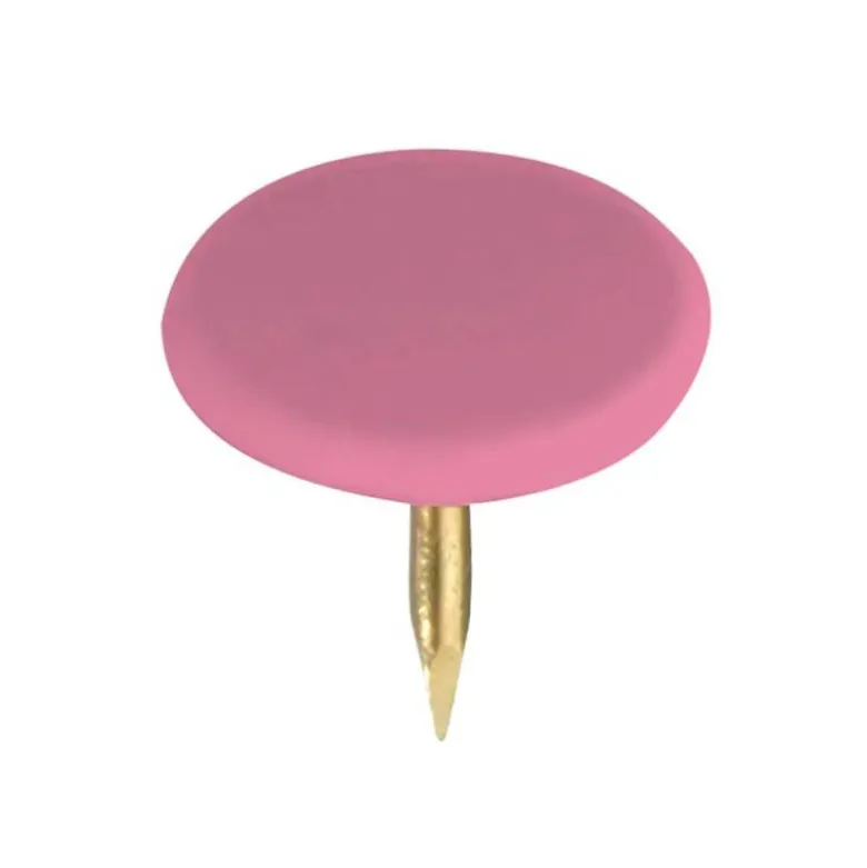 CHINCHETA LISMANIA OFFICE COLOR ROSA CAJA DE 100 UNIDADES