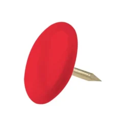 CHINCHETA LISMANIA OFFICE COLOR ROJO CAJA DE 100 UNIDADES