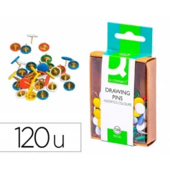 Chinchetas colores Q-Connect