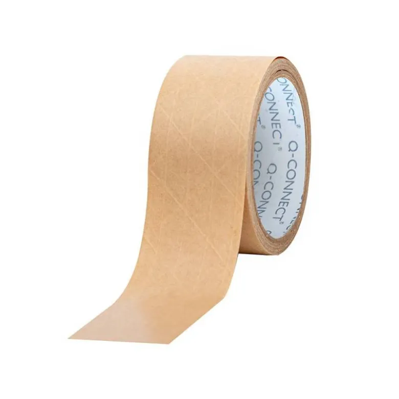 CINTA ADHESIVA Q-CONNECT REFORZADA KRAFT 50MT X 50 MM PARA EMBALAJE
