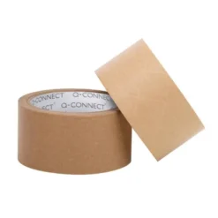 CINTA ADHESIVA Q-CONNECT REFORZADA KRAFT 50MT X 50 MM PARA EMBALAJE