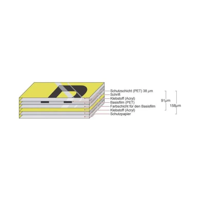 Cinta Brother TZE-251 24mm (ancho) x 8m (largo) laminada blanco/negro