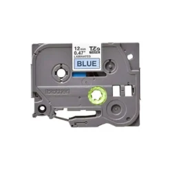 Cinta Brother TZE-531 12mm (ancho) x 8m (largo) laminada azul/negro