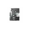 Cinta Brother TZE-111 6mm (ancho) x 8m (largo) laminada transparente/negro