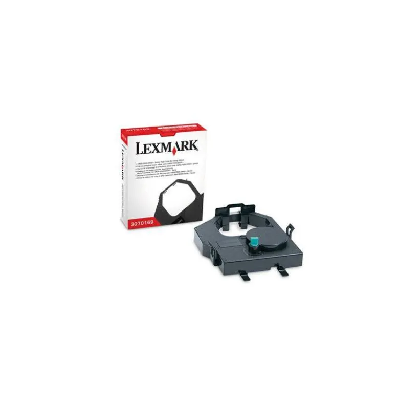 Cinta de reentintado marca Lexmark negra de alto rendimiento