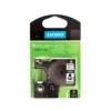Cinta Dymo D1 negro y blanco 12mm x 5,5 mt polyester
