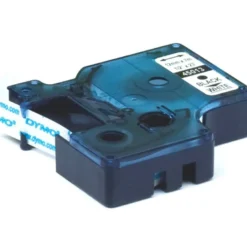 Cinta Dymo D1 Rojo sobre blanco Poliester