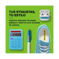 Cinta Dymo Letratag LT Blanco Textil