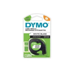 Cinta Dymo Letratag LT Blanco Papel
