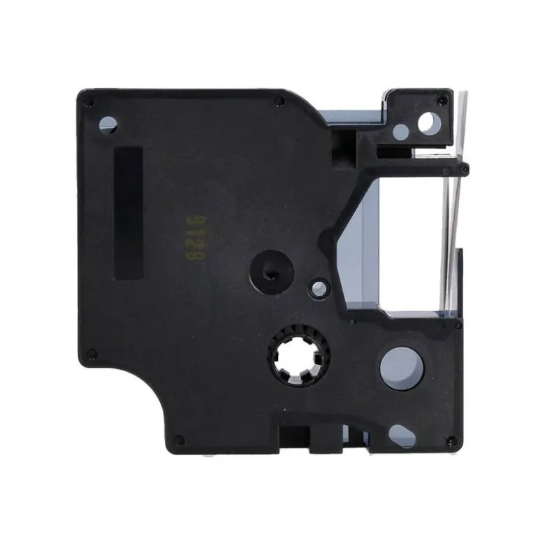 Cinta Dymo Negro/Transparente Q-connect 12mm x 7mt