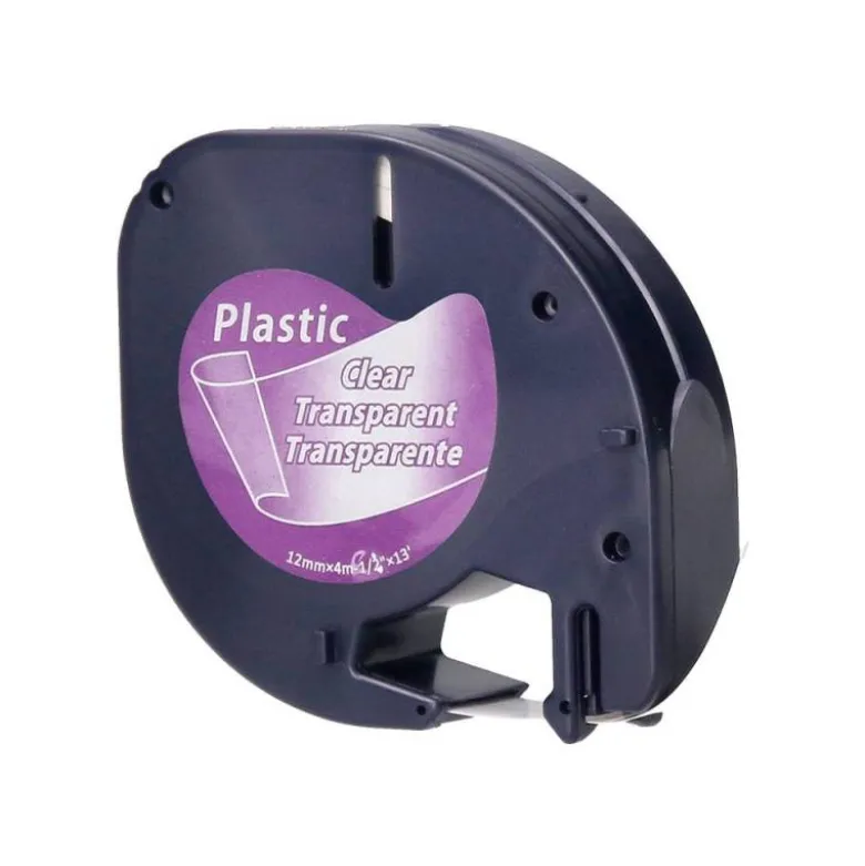 Cinta Letratag Transparente Q-connect 12mm x 4mt