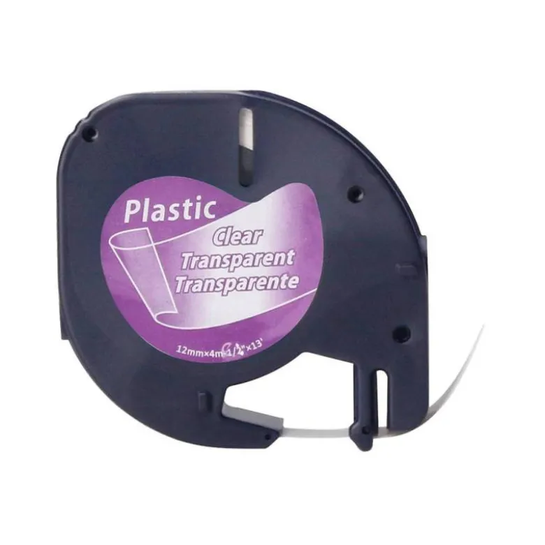 Cinta Letratag Transparente Q-connect 12mm x 4mt