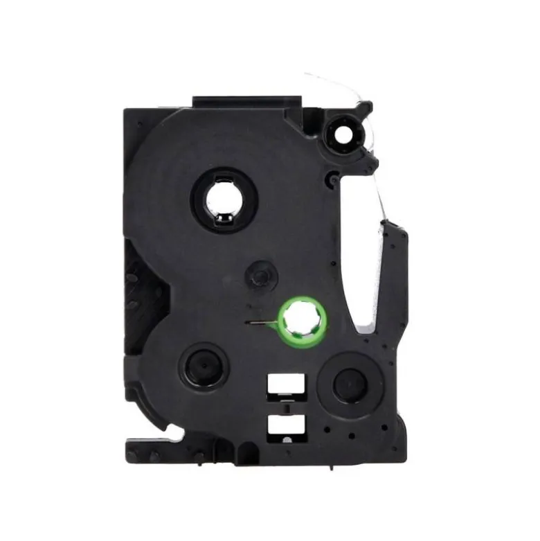 Cinta tze-251 Blanco/Negro Q-connect 24mm x 8 mt