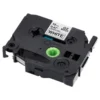 Cinta tze-231 Blanco/Negro Q-connect 12mm x 8 mt