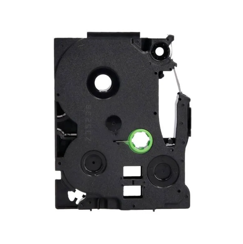 Cinta tze-231 Blanco/Negro Q-connect 12mm x 8 mt