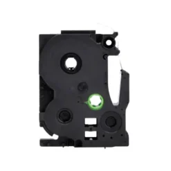 Cinta tze-241 Blanco/Negro Q-connect 18mm x 8 mt