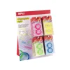 CINTA ADHESIVA APLI NEON PARA RESALTAR TEXTOS PACK DE 2 UNIDADES COLORES SURTIDOS