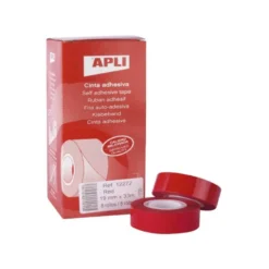 Cinta adhesiva Apli rojo