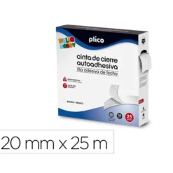 Cinta Adhesiva de cierre velcro Medidas 20mmx25m