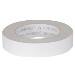 Cinta adhesiva doble cara marca Q-Connect 33 mt x 25 mm
