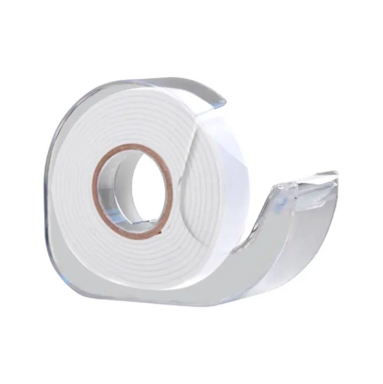 Cinta adhesiva doble cara marca Q-Connect 33 mt x 25 mm