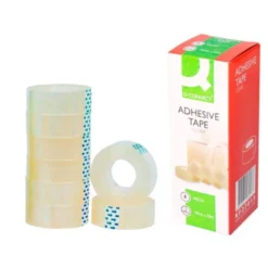 Cinta adhesiva marca Q-Connect 33 mt x 19 mm
