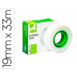 Cinta adhesiva marca Q-Connect invisible