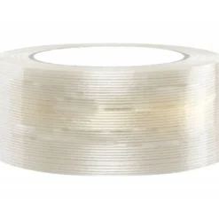 Cinta adhesiva marca Q-Connect monofilamentos transparente